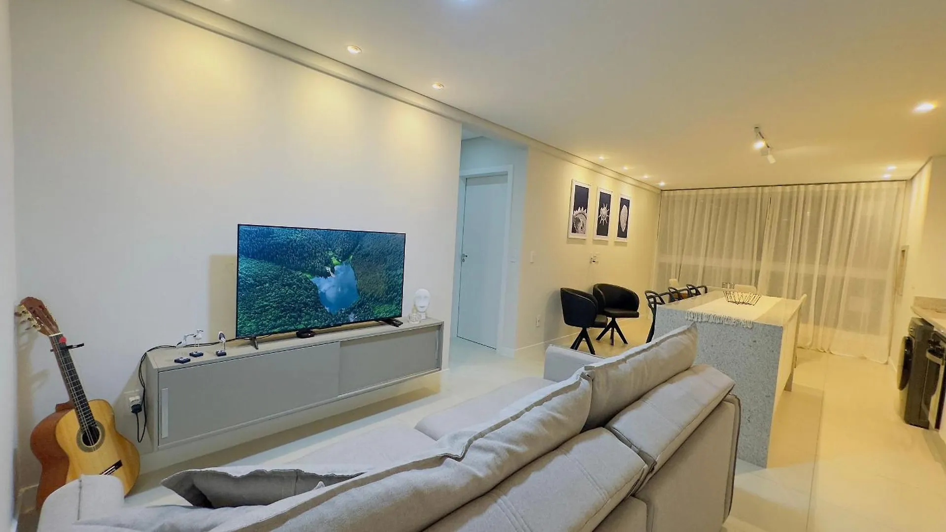 Apartment Ferienwohnung Self Checkin 24H Ape Acolhedor Em Itajai Ar E Wifi Brasilien