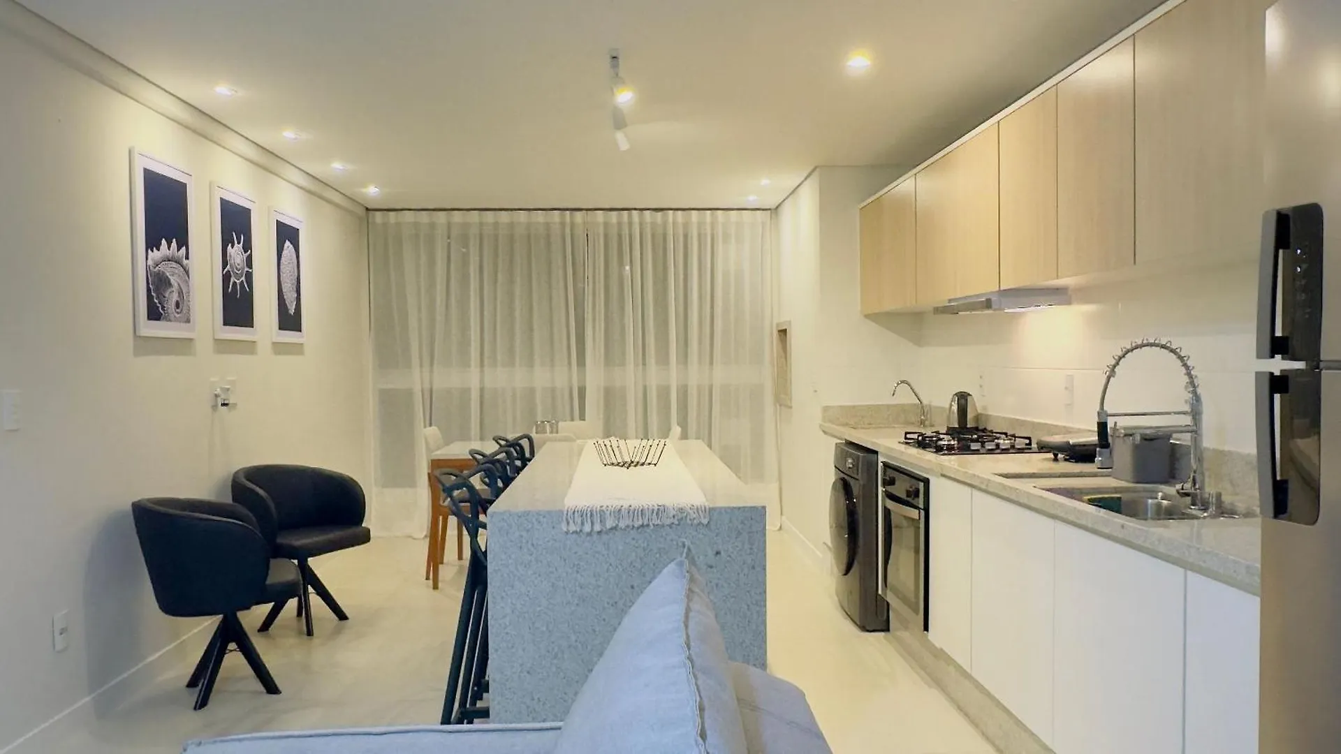 Ferienwohnung Self Checkin 24H Ape Acolhedor Em Itajai Ar E Wifi Apartment